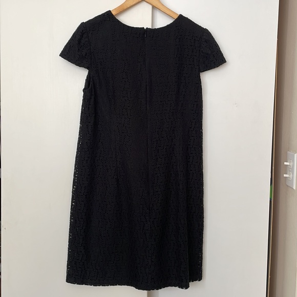 Black Suzi Chin Short-Sleeve Dress - Picture 5 of 7